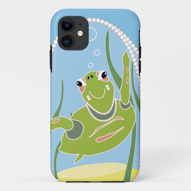 Trendy Turtle Case-Mate iPhone Case (Back)