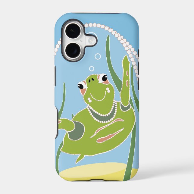 Trendy Turtle Iphone Case (Back)