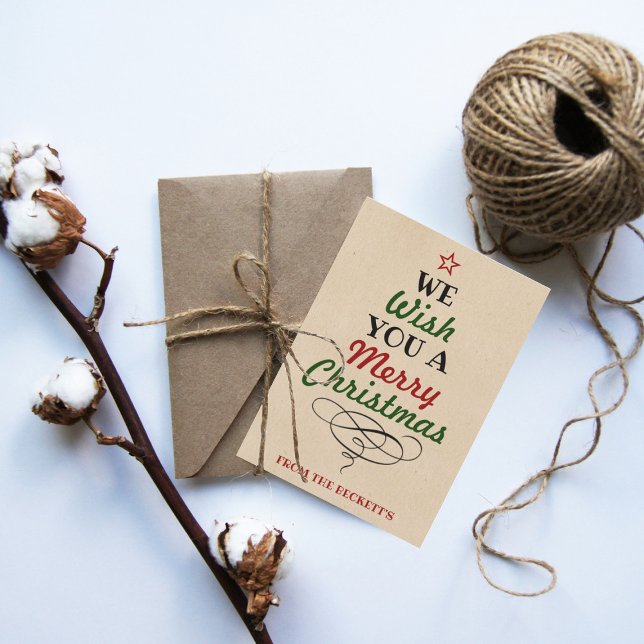 Trendy Typography Christmas Tree Holiday 3 Photo (Creator Uploaded)