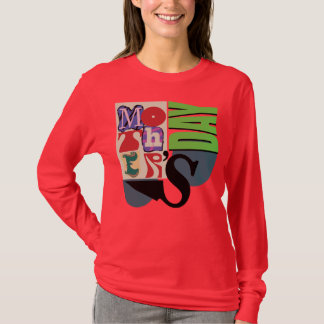 Trendy Typography Tribute: Mother's Day T-ST-Shirt T-Shirt
