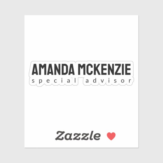 Trendy Unique Creative Minimalist Design Sticker (Sheet)