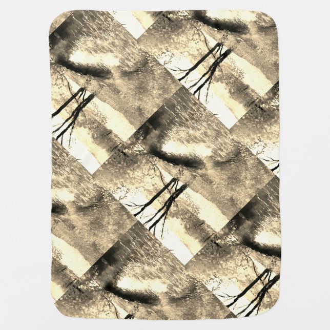 Trendy unique design baby blanket  (Front)