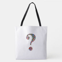 Trendy Unique Question Mark