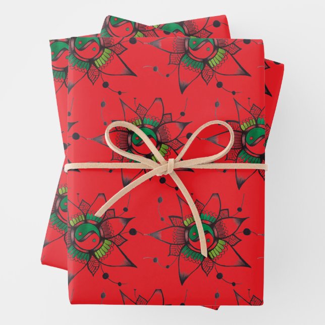 Trendy Unique  Wrapping Paper Sheets (In situ)