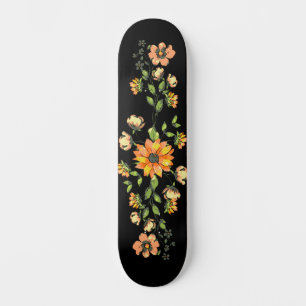 Trendy Urban Street Art Inspired Floral Deck