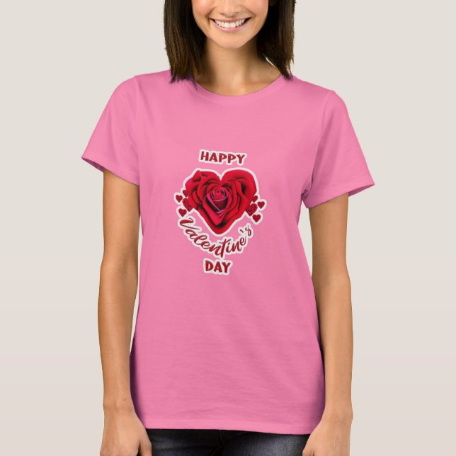 Trendy Valentine’s - Celebrate Love in Style! ❤️ T-Shirt (Front)
