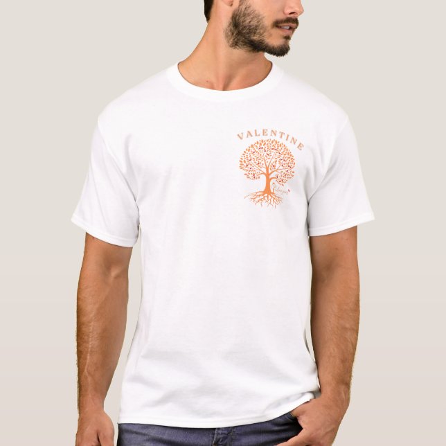 Trendy Valentine's Day Gift for Him T-Shirt (Front)
