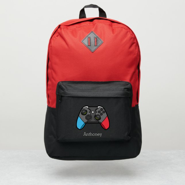 Trendy Video Game Controller  Port Authority® Backpack (Front)
