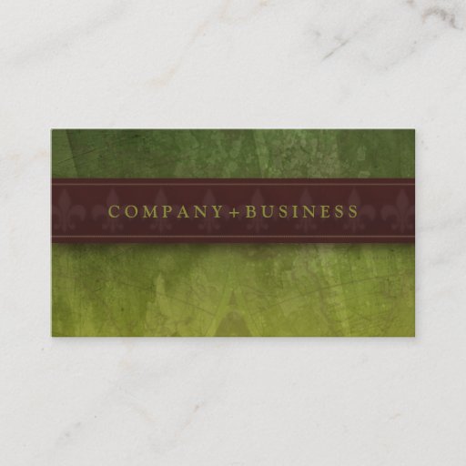 Customizable Trendy Vintage Grunge Designer Business Cards