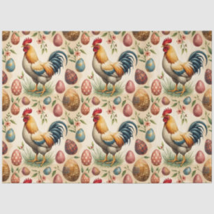 Trendy Vintage Holiday Easter Collection Tissue Paper