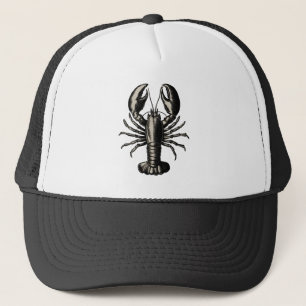 Trendy vintage Lobster Trucker Hat