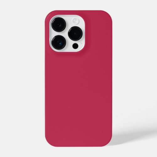 Trendy viva magenta solid color  Case_Mate iPhone  iPhone 14 Pro Case