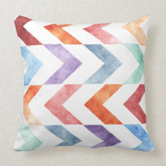 Trendy Watercolor Arrow Pillow