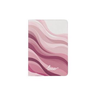 Trendy Wave Custom Passport Cover