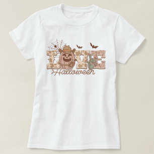 Trendy Western Country Pumpkin Love Halloween T-Shirt