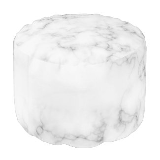 Trendy White Faux Marble