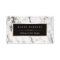 Trendy White Marble Makeup Artist Hair Salon