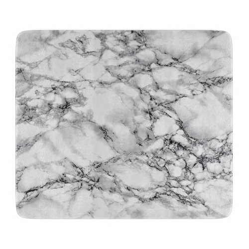 Trendy White Marble Stone Cutting Board