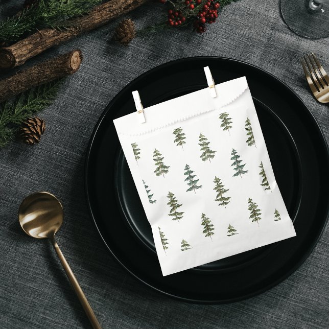 Trendy Winter | Christmas Tree Pattern Favor Bag (Creator Uploaded)