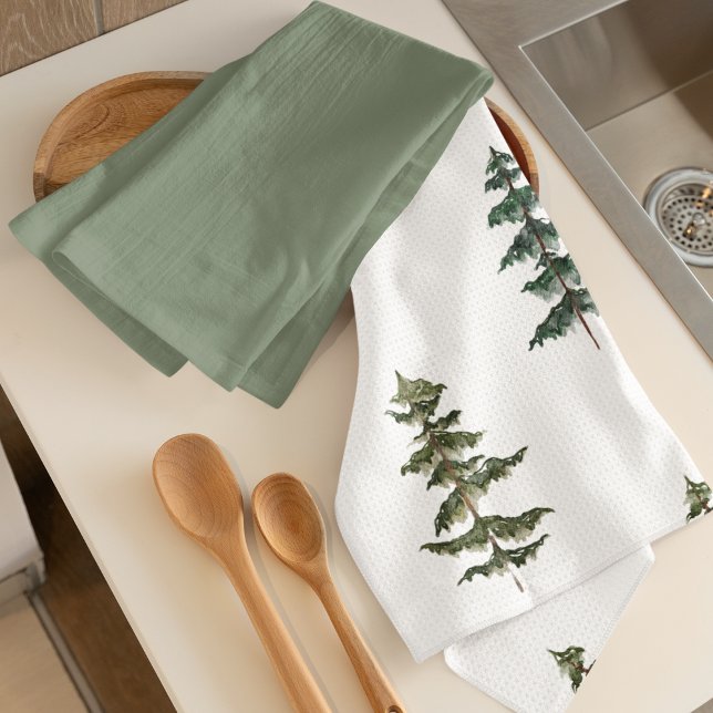 Trendy Winter | Christmas Tree Pattern Kitchen Towel (Creator Uploaded)