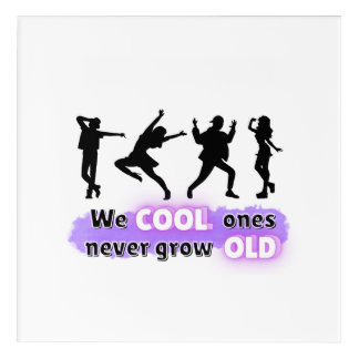 Trendy Witty Expression Acrylic Print