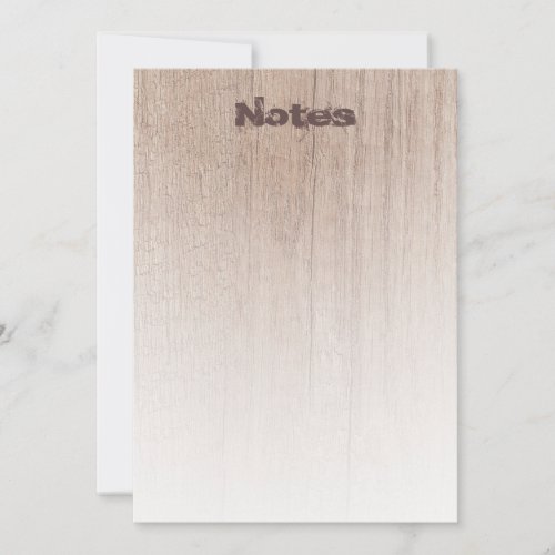 Trendy Wood Look Elegant Template Distressed Text