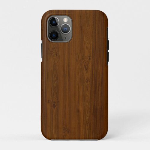 Trendy wood pattern iPhone 11 Pro Case  