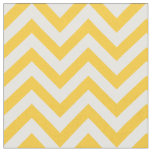 Trendy Yellow Chevron Pattern Fabric