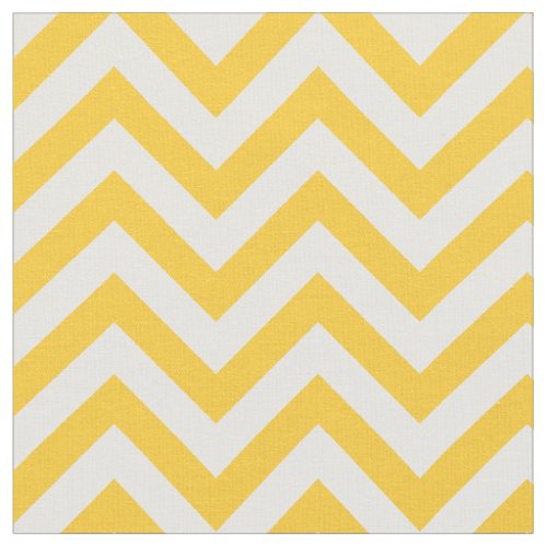 Trendy Yellow Chevron Pattern Fabric