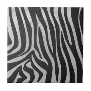 Trendy Zebra Animal Print Pattern created by Imagi Ceramic Tile