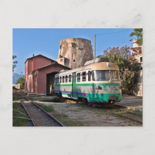 Trenino verde - The little green train Postcard