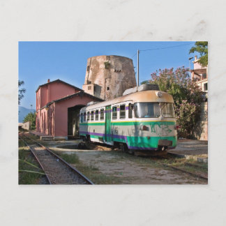 Trenino verde - The little green train Postcard