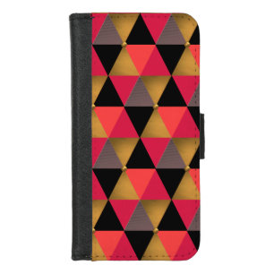 Trent Color Coral ,rose,ambra, iPhone 8/7 Wallet Case