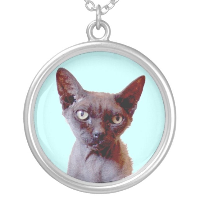 Trent "Devon Rex" Necklace (Front)