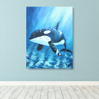 Trent Orca Killer Whale Canvas Print