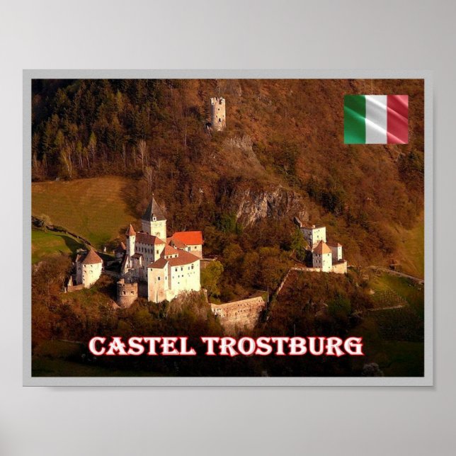 Trentino Alto Adige Südtirol - Castel Trostburg - Poster (Front)