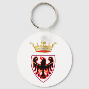 Trentino (Italy) Coat of Arms Keychain