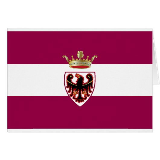 Trentino (Italy) Flag Cards (Front Horizontal)