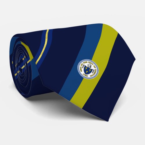 Trenton New Jersey city flag Neck Tie