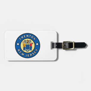 Trenton New Jersey Luggage Tag