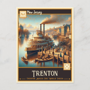 Trenton, New Jersey Vintage Postcard