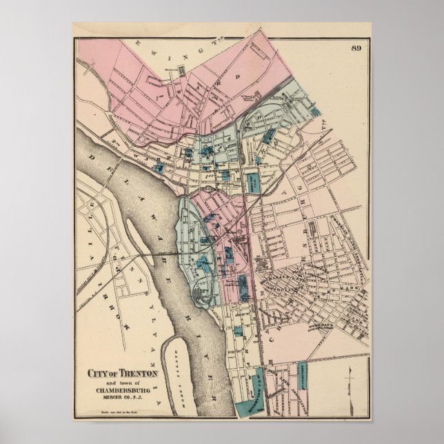 Trenton, NJ Poster (Front)