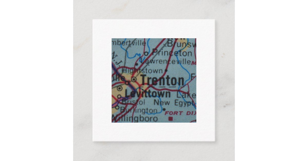 Trenton We've Moved New Address Card Zazzle
