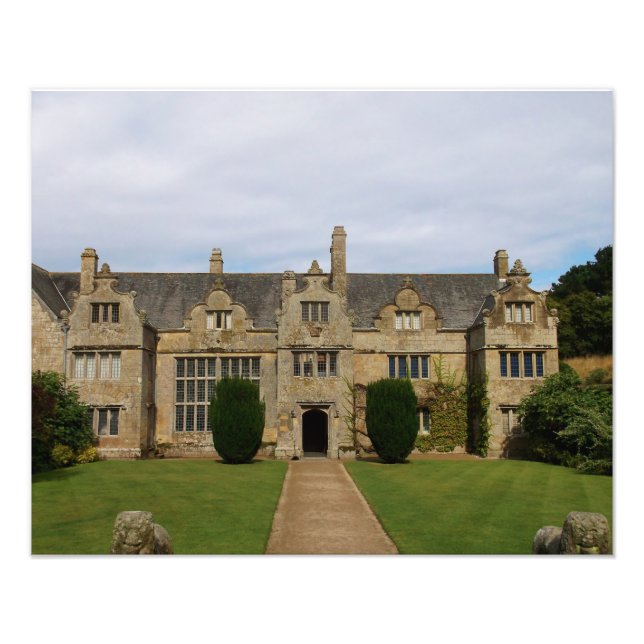 Trerice House Cornwall England Poldark Location Photo Print (Front)