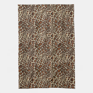 très chic leopard print towels