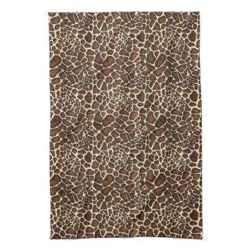 très chic leopard print  towels