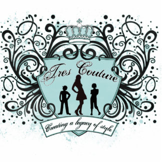 Tres Couture Logo Sculpture