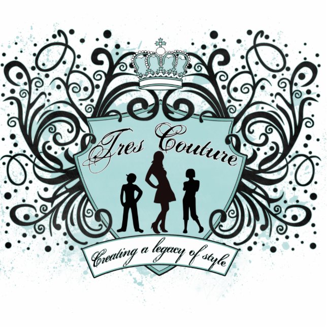 Tres Couture Logo Sculpture (Front)