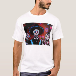 TRES MARIACHI DAY OF THE DEAD SHIRT
