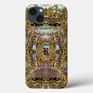 Très orné Elegant Monogram iPhone 13 Case